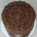 Chocolate Buttercream Swirl Top Cake (D, V)